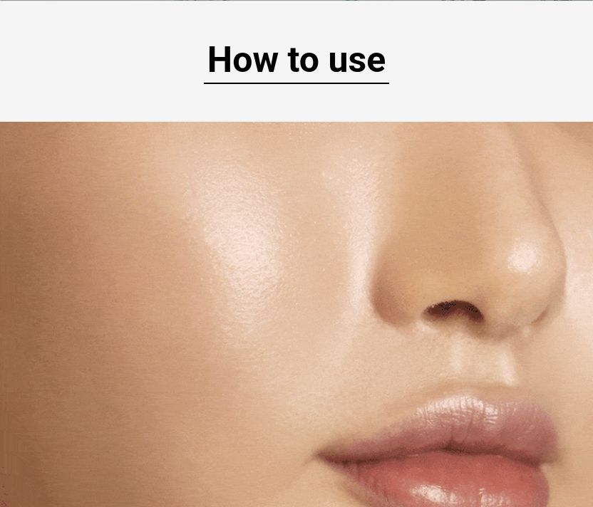d'Alba Waterfull Essence Sun Cream facial application demonstration