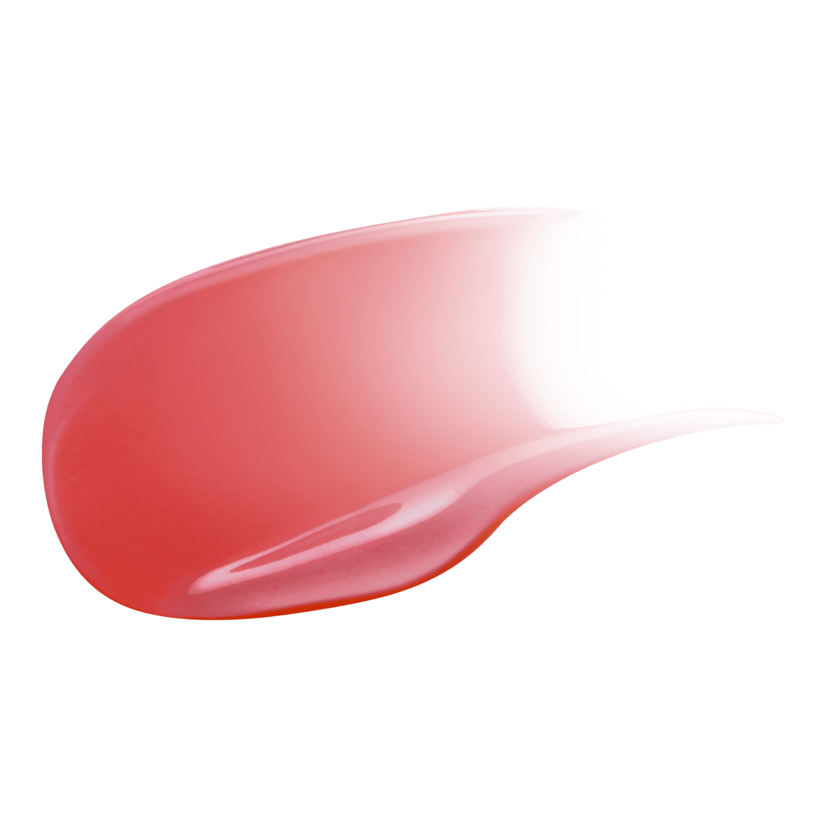 d'Alba Plumping Lip Glow Shade-specific texture swatch showing pigment and gloss translucency