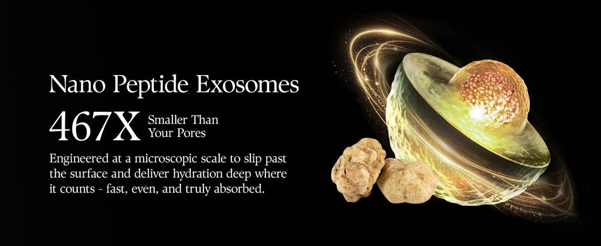dβAlba Pro 2X nano peptide exosome infographic