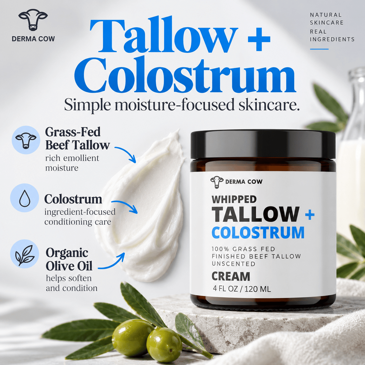 Derma Cow Tallow + Colostrum ingredient story