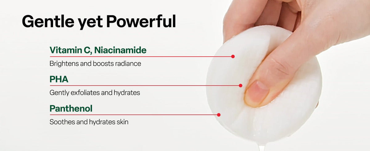 Dr.G Brightening Vita Peeling Pads 70 Pads - ingredients wide