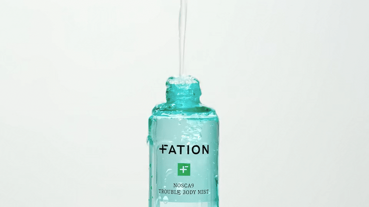 FATION Nosca9 Body Mist: texture motion