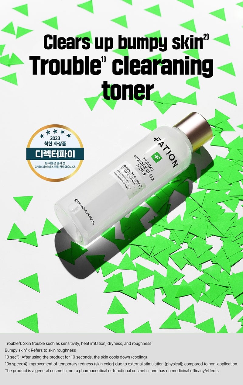 FATION Nosca9 Trouble Clear Toner overview source information