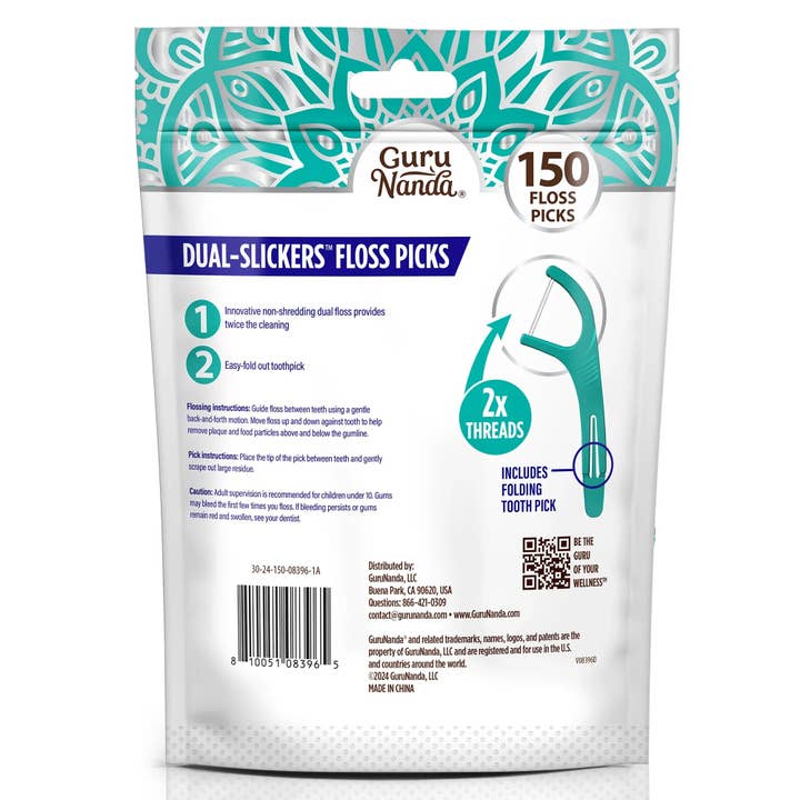 GuruNanda Dual Slickers Floss Picks supplier view 12