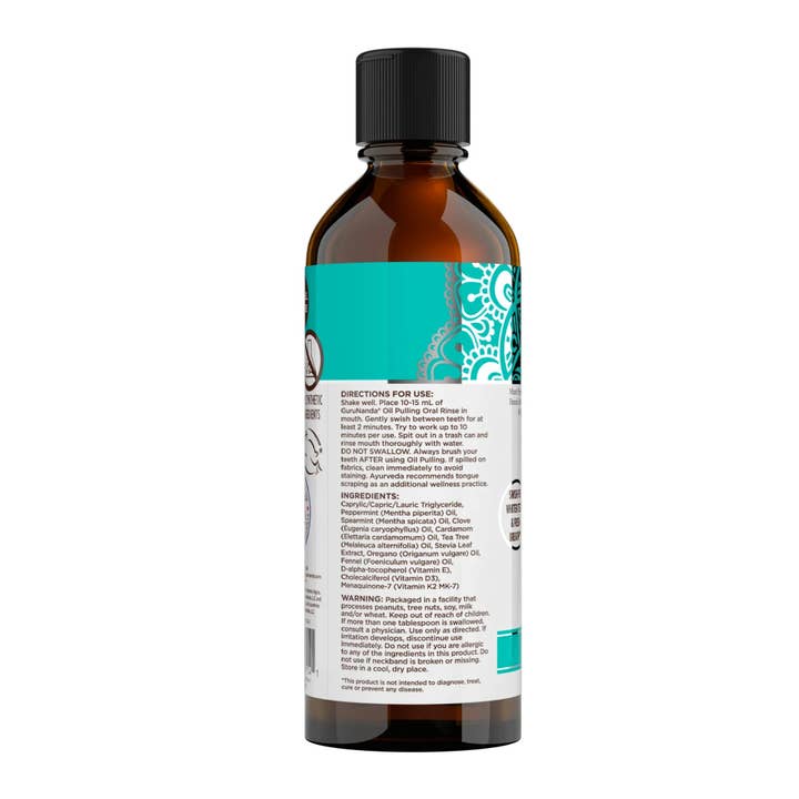 GuruNanda Farmed Mint Oil Pulling 8 fl oz supplier image 9