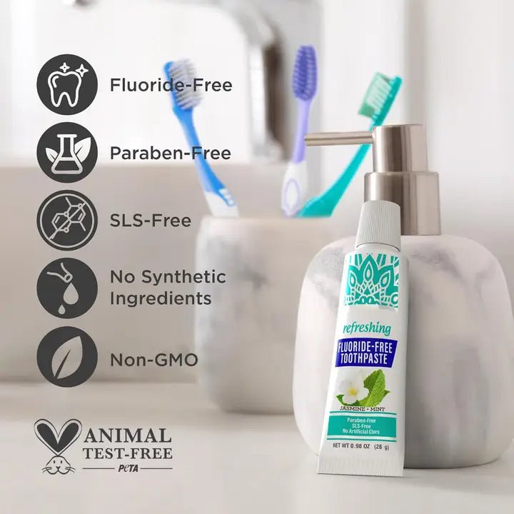 GuruNanda Jasmine Mint toothpaste 0.98 oz approved supplier image 7
