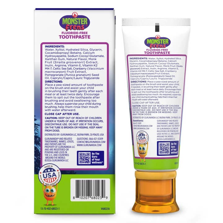 GuruNanda Kids Strawberry Mango Toothpaste supplier image 9