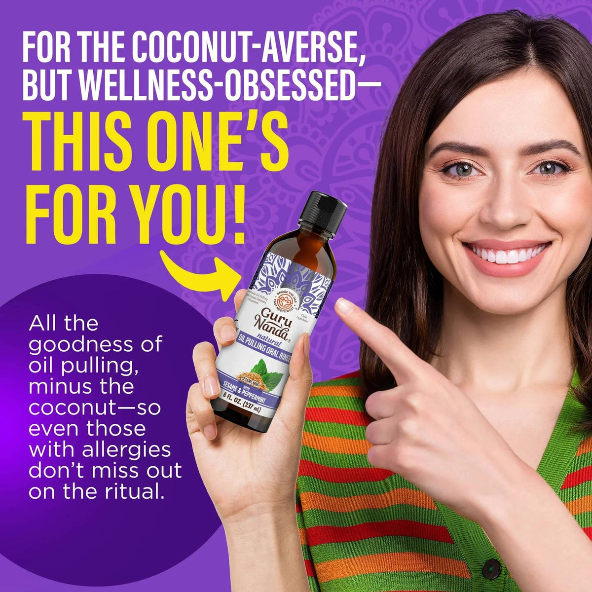 GuruNanda Sesame and Peppermint Oil Pulling approved supplier image 4