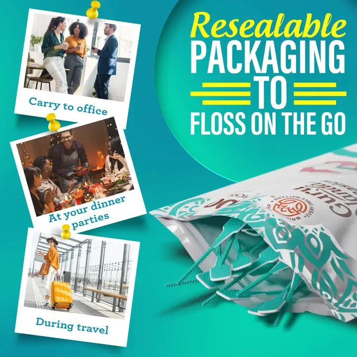 Resealable Slimpicks travel pouch