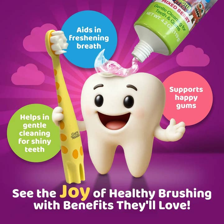 GuruNanda Toddler Mixed Berry Toothpaste supplier image 2