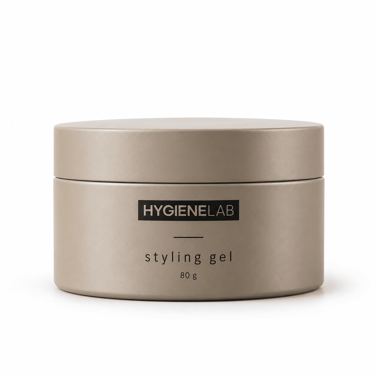 HygieneLab Styling Gel Strong Hold Matte Finish 80 g - AHVTE