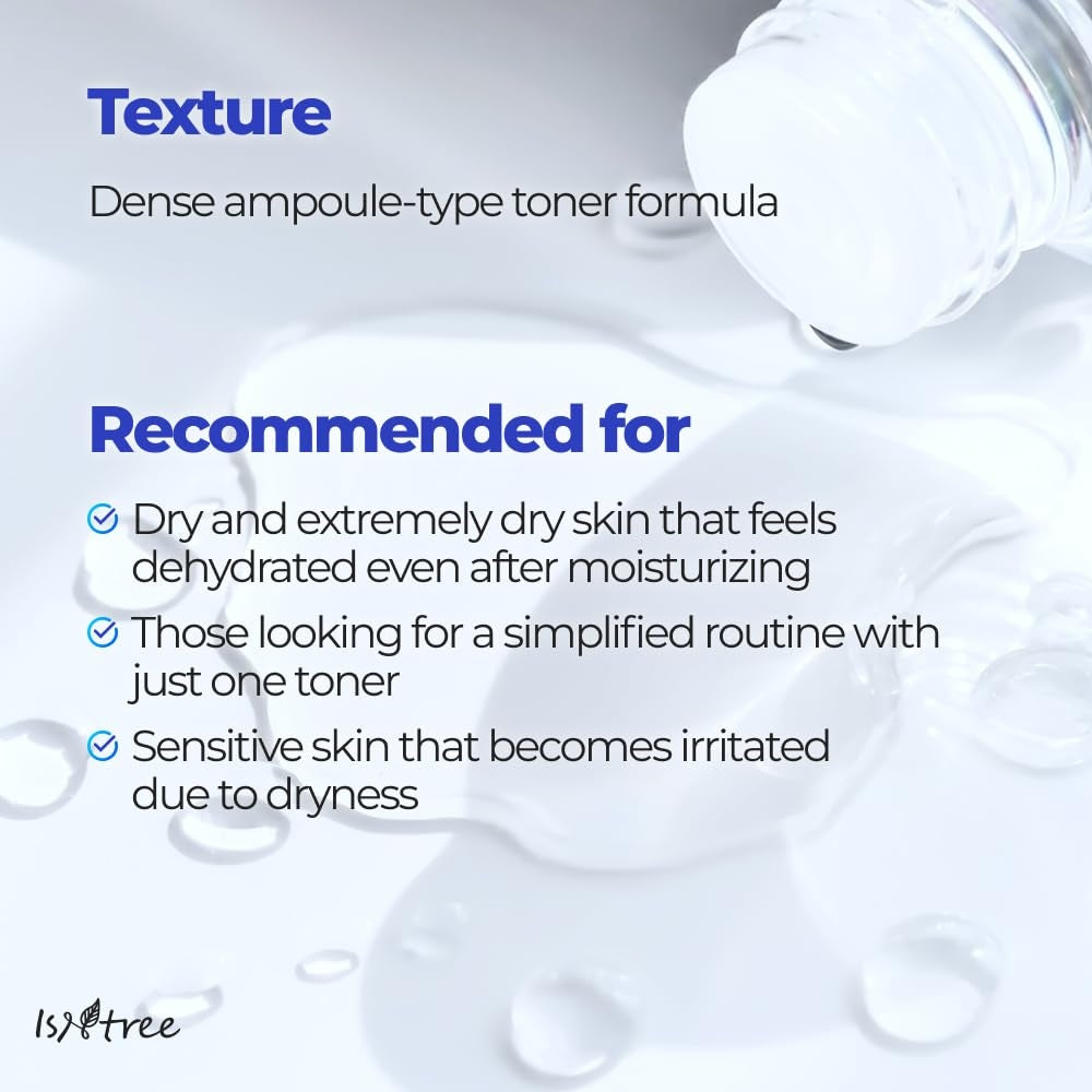 Isntree Hyaluronic Acid Toner Plus 200mL: essence like texture