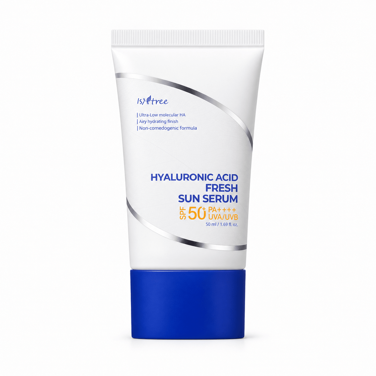 Isntree Hyaluronic Acid Fresh Sun Serum SPF50+ PA++++ 50mL - generated studio product image on a white background