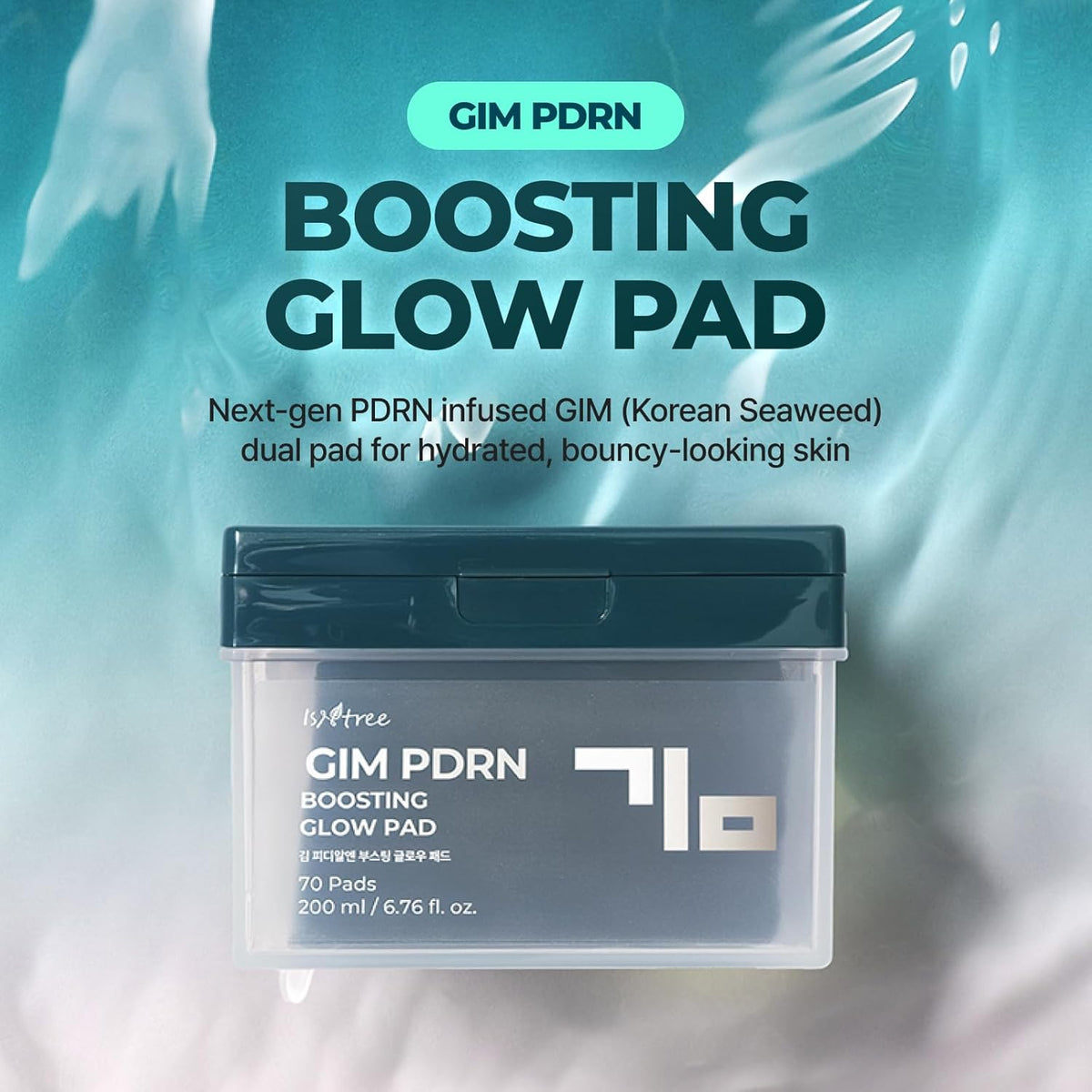 Isntree GIM PDRN Boosting Glow Pad 70 Pads overview information