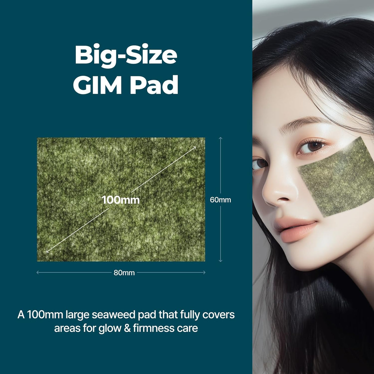 Isntree GIM PDRN Boosting Glow Pad 70 Pads pad dimensions information