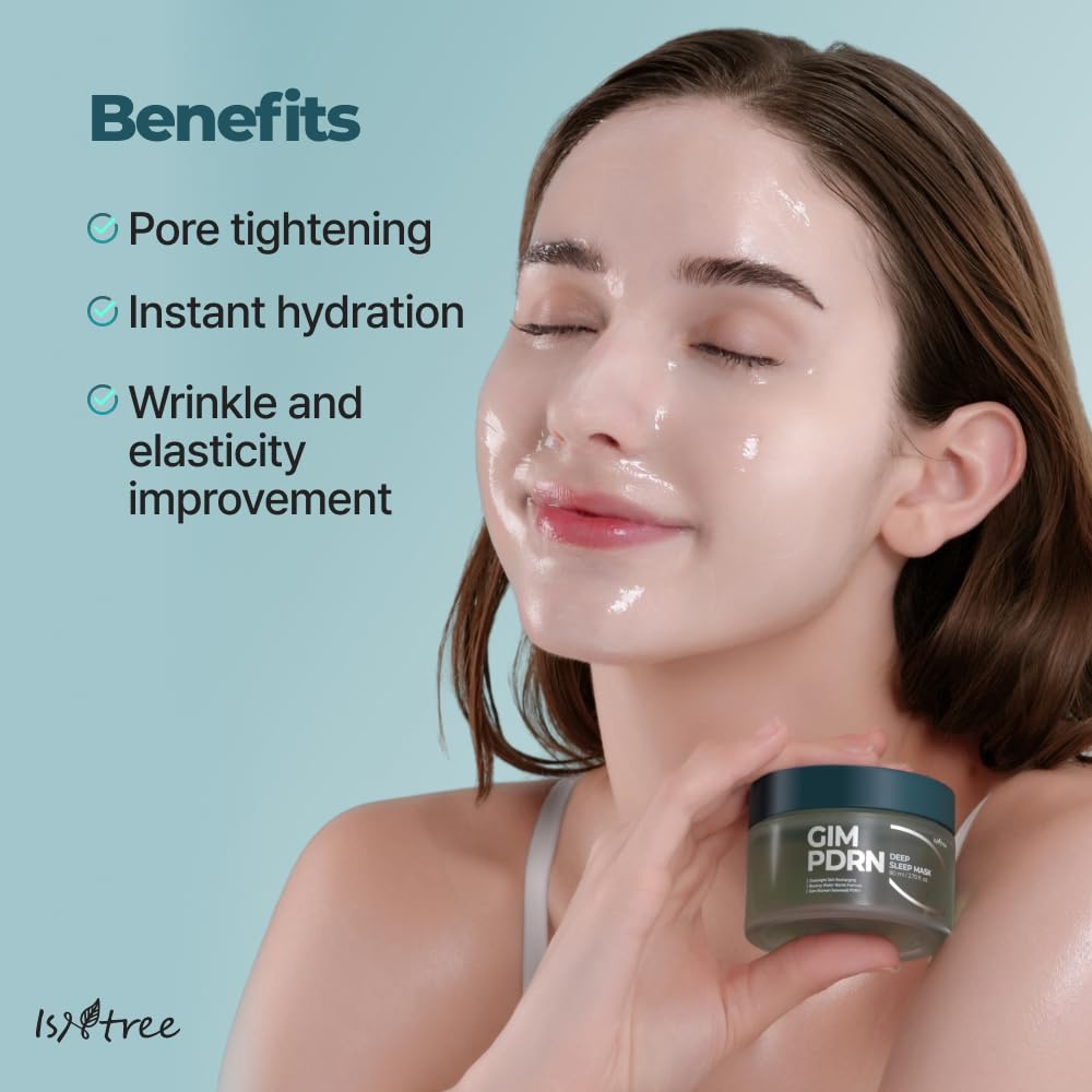 Isntree Gim PDRN Deep Sleep Mask 80mL benefits information