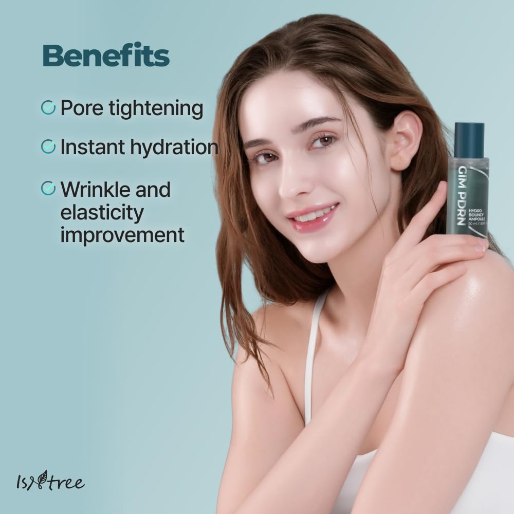 Isntree Gim PDRN Hydro Bouncy Ampoule 50mL benefits information