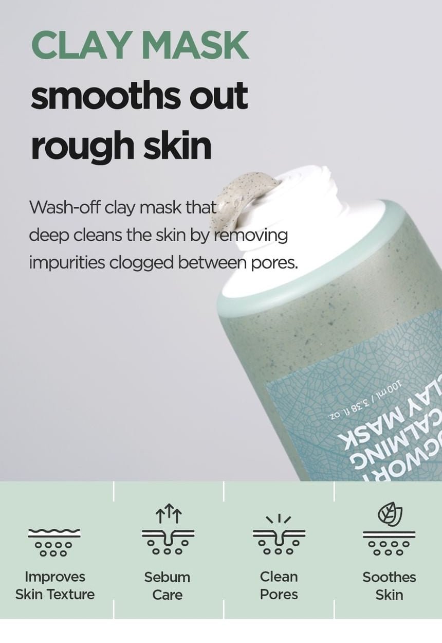 Isntree Mugwort Calming Clay Mask 200mL β Soft clay texture benefits