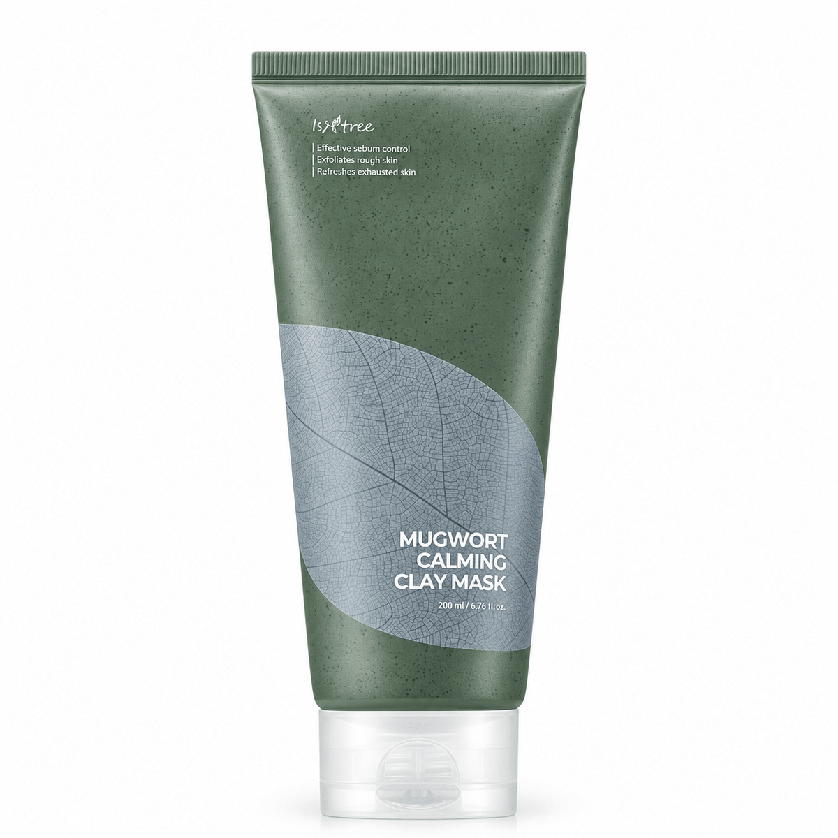 Isntree Mugwort Calming Clay Mask 200mL front packaging on white background
