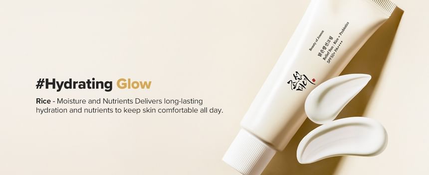 Beauty of Joseon Relief Sun Rice + Niacinamide 50mL β Hydrating glow finish