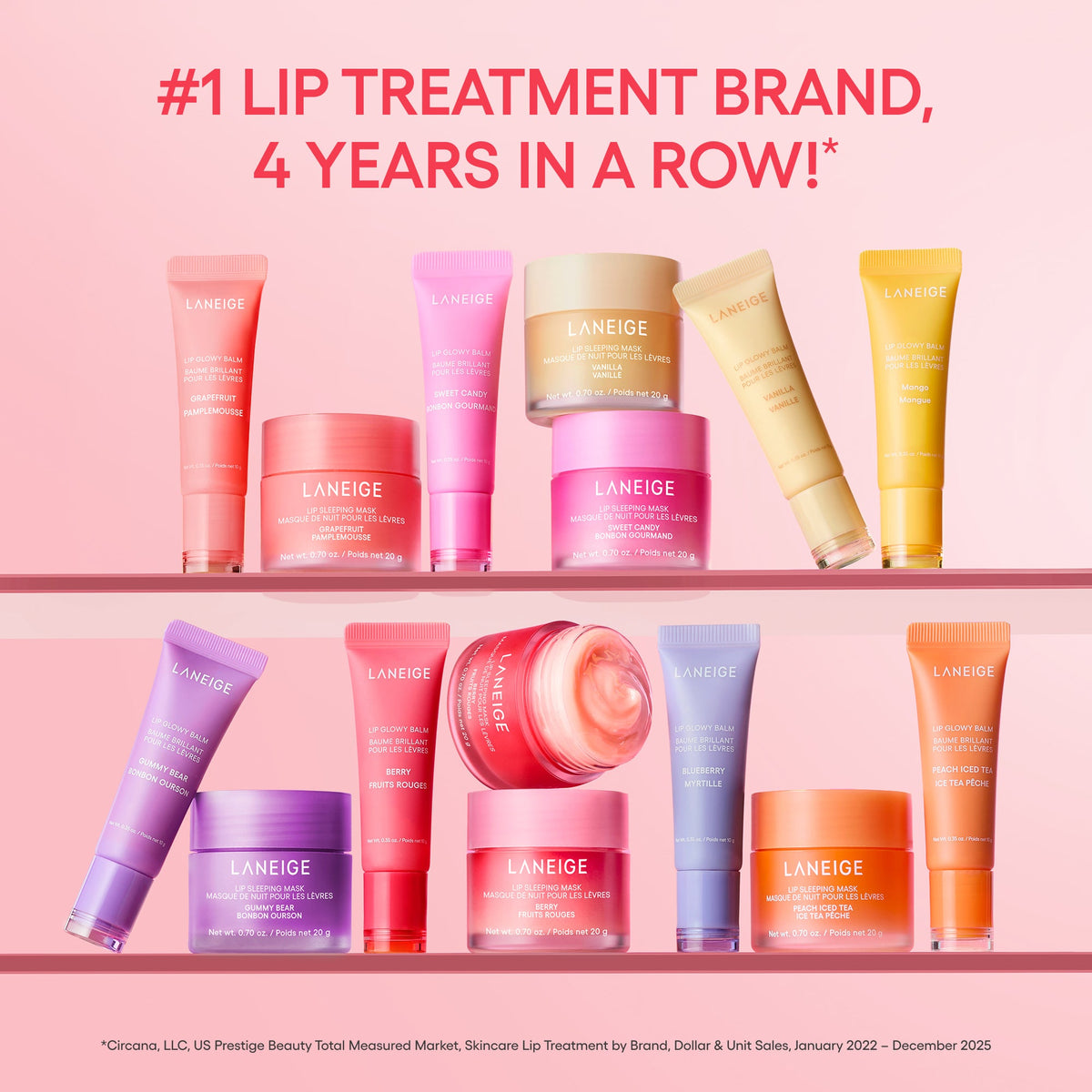 LANEIGE lip treatment brand recognition and source notes