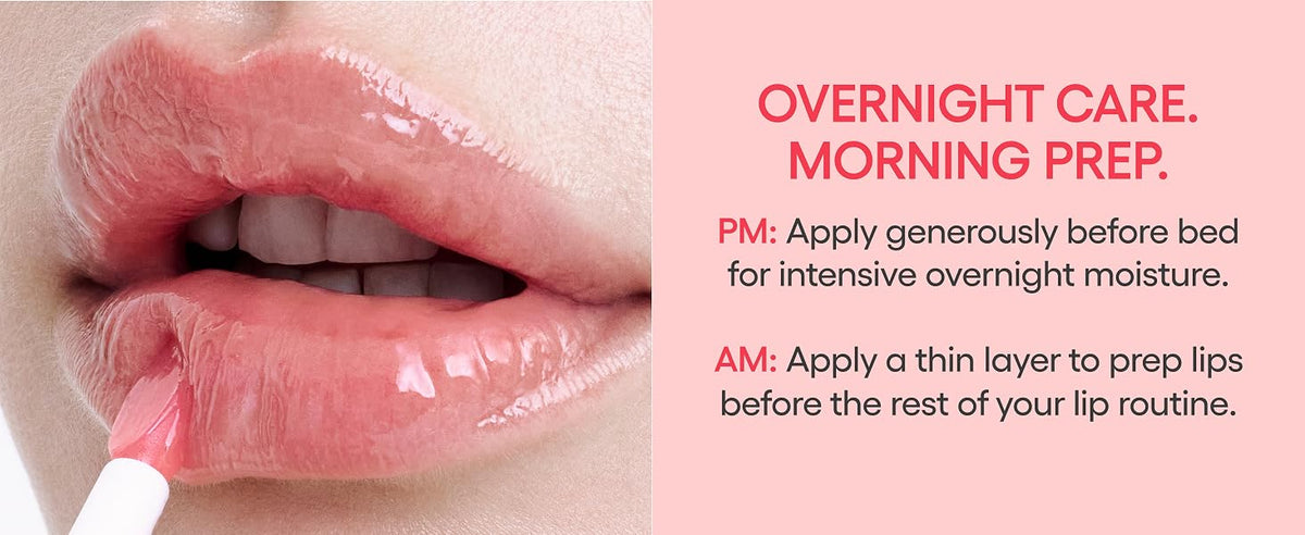 LANEIGE Overnight care and morning preparation directions
