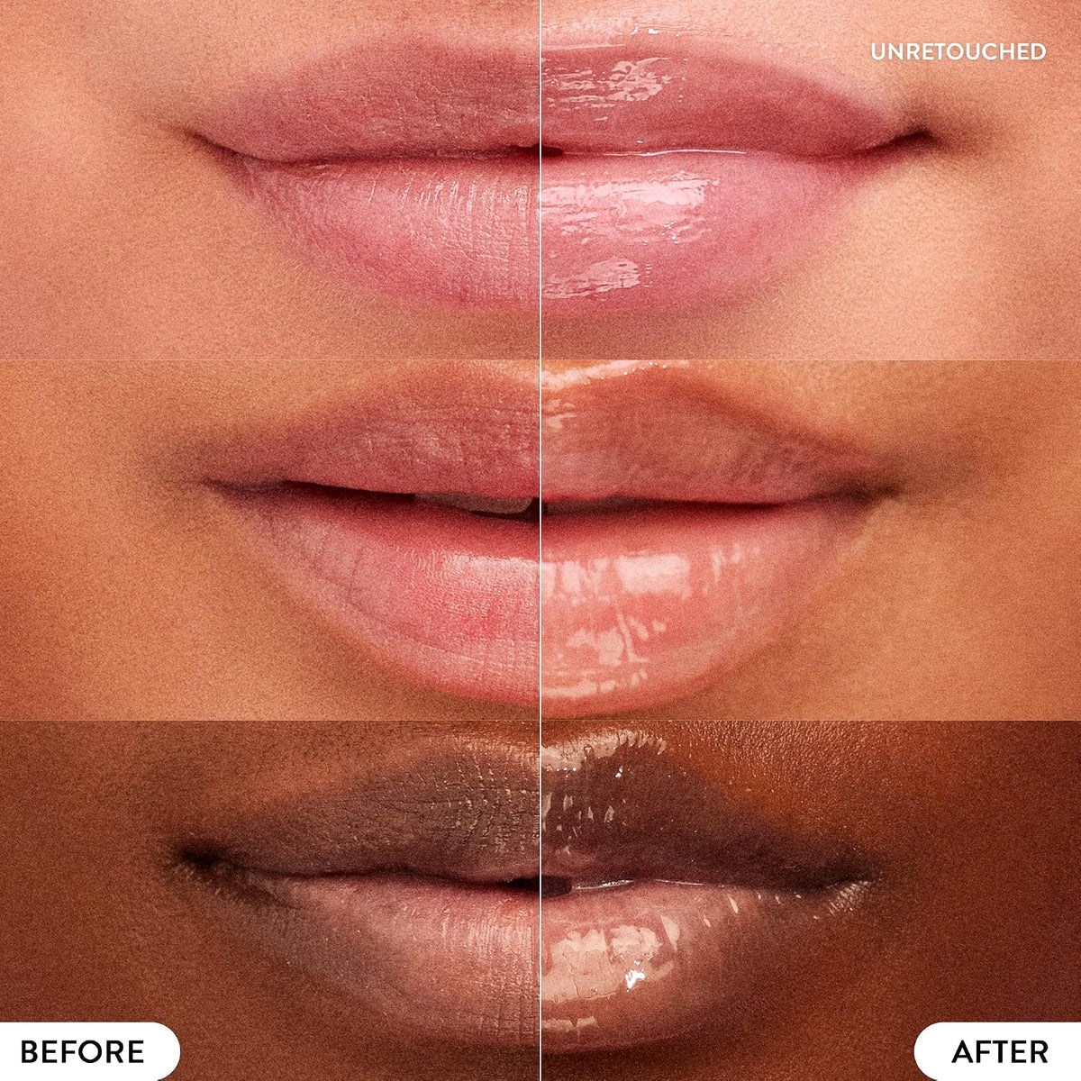 LANEIGE Lip Sleeping Mask vanilla original unretouched before-and-after lip photographs