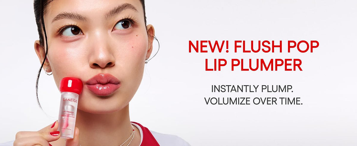 LANEIGE Flush Pop original plumping and volumizing product introduction