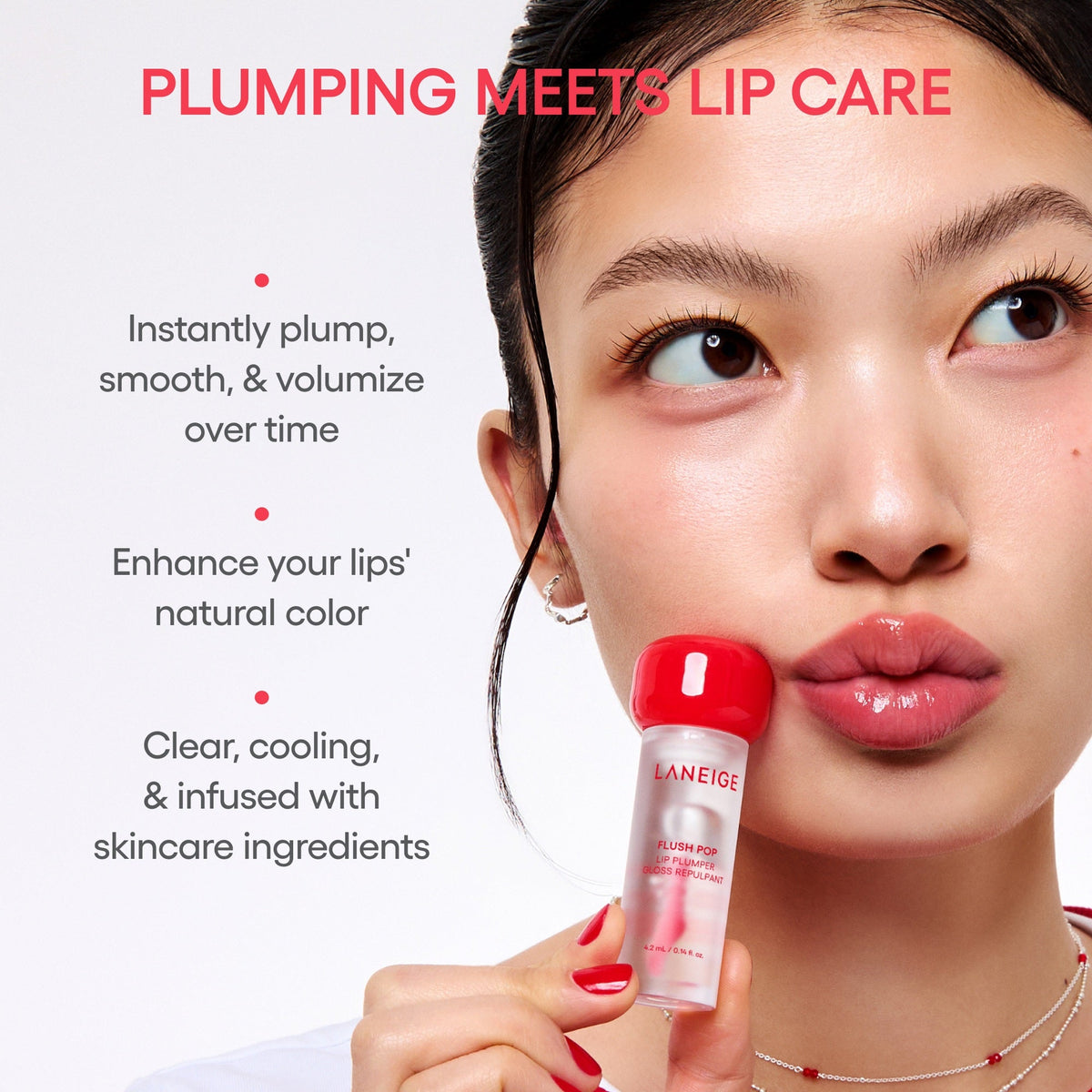 LANEIGE Flush Pop Lip Plumper benefits