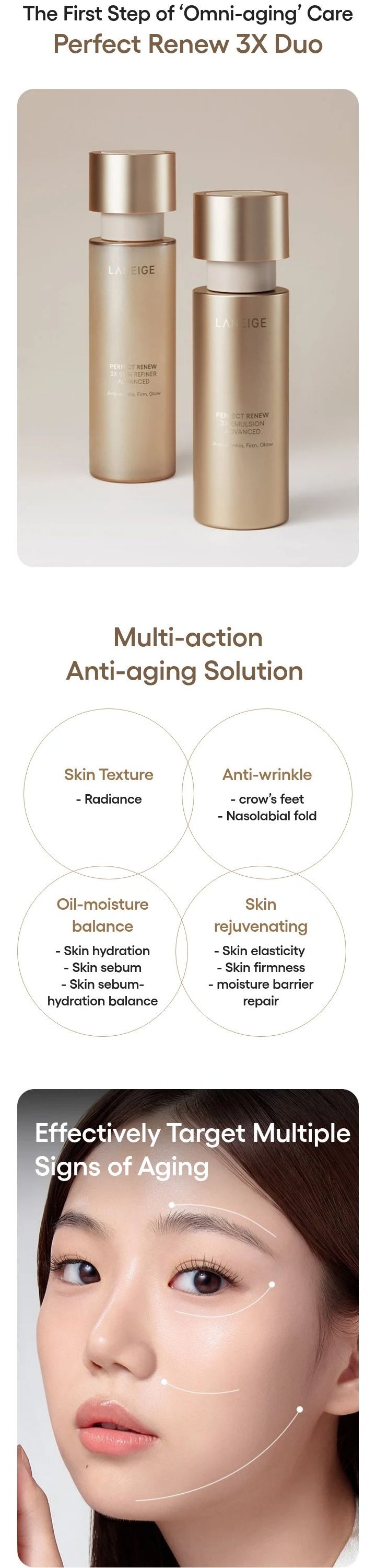 LANEIGE Perfect Renew emulsion original manufacturer information panel 0-1