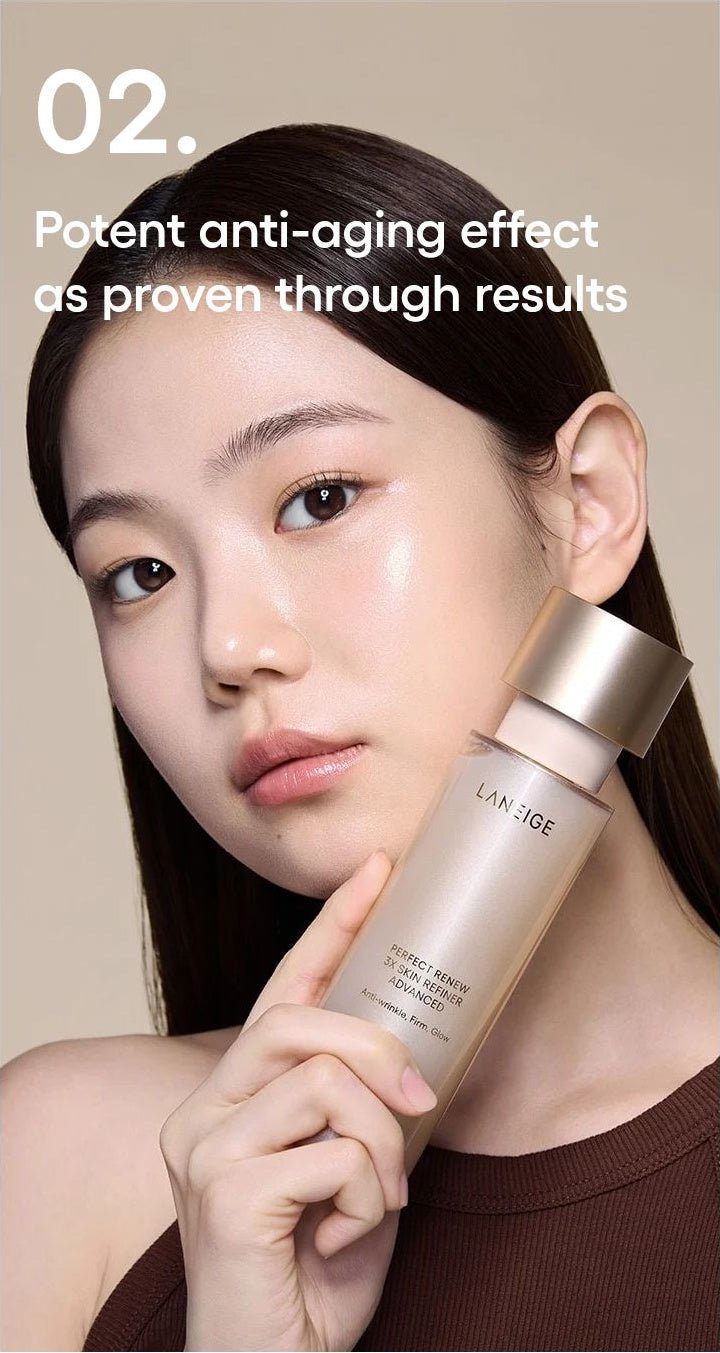 LANEIGE Perfect Renew refiner original manufacturer information panel 2-0