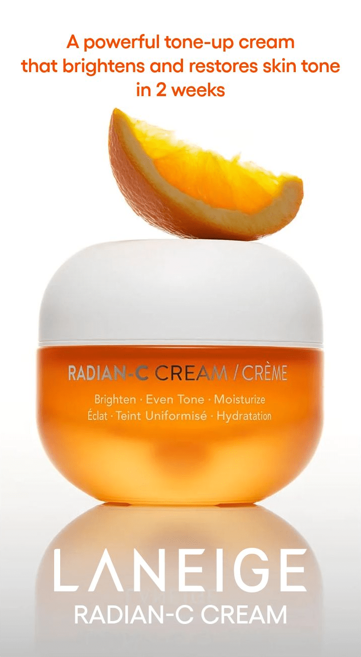 LANEIGE Radian-C Cream official informational panel 1
