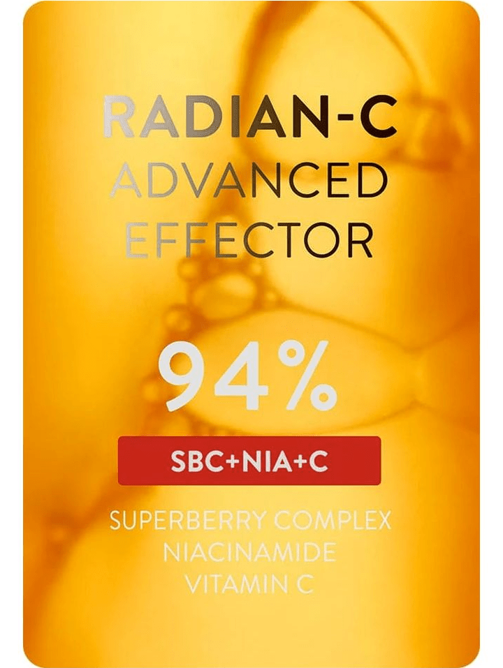 LANEIGE Radian-C Advanced Effector official informational panel 13