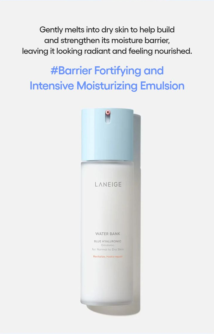 LANEIGE Water Bank Emulsion - nourishing moisture