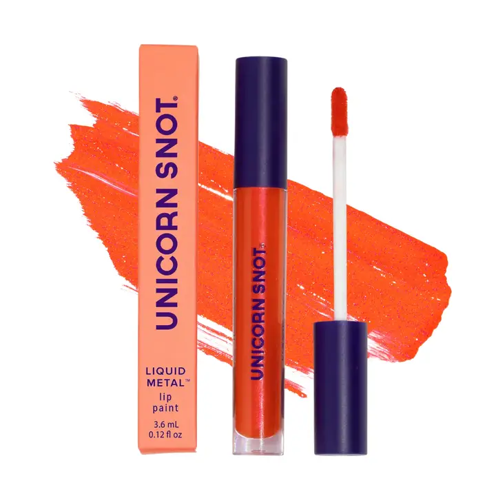Unicorn Snot Liquid Metal Lip Paint Red-Lava