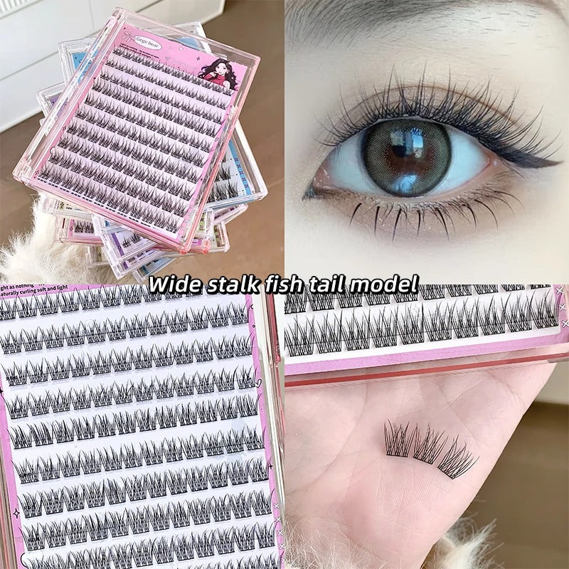 Gege Bear Glue-Free Cluster Lashes Natural Curl