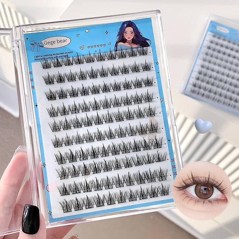 Gege Bear Glue-Free Cluster Lashes Natural Curl