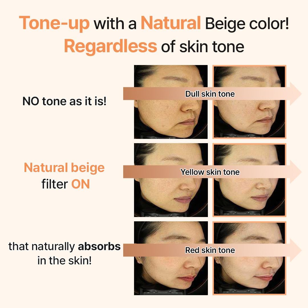 make p:rem Glow Beige Tone Up Sun Cream 50mL β Amazon English product information 5