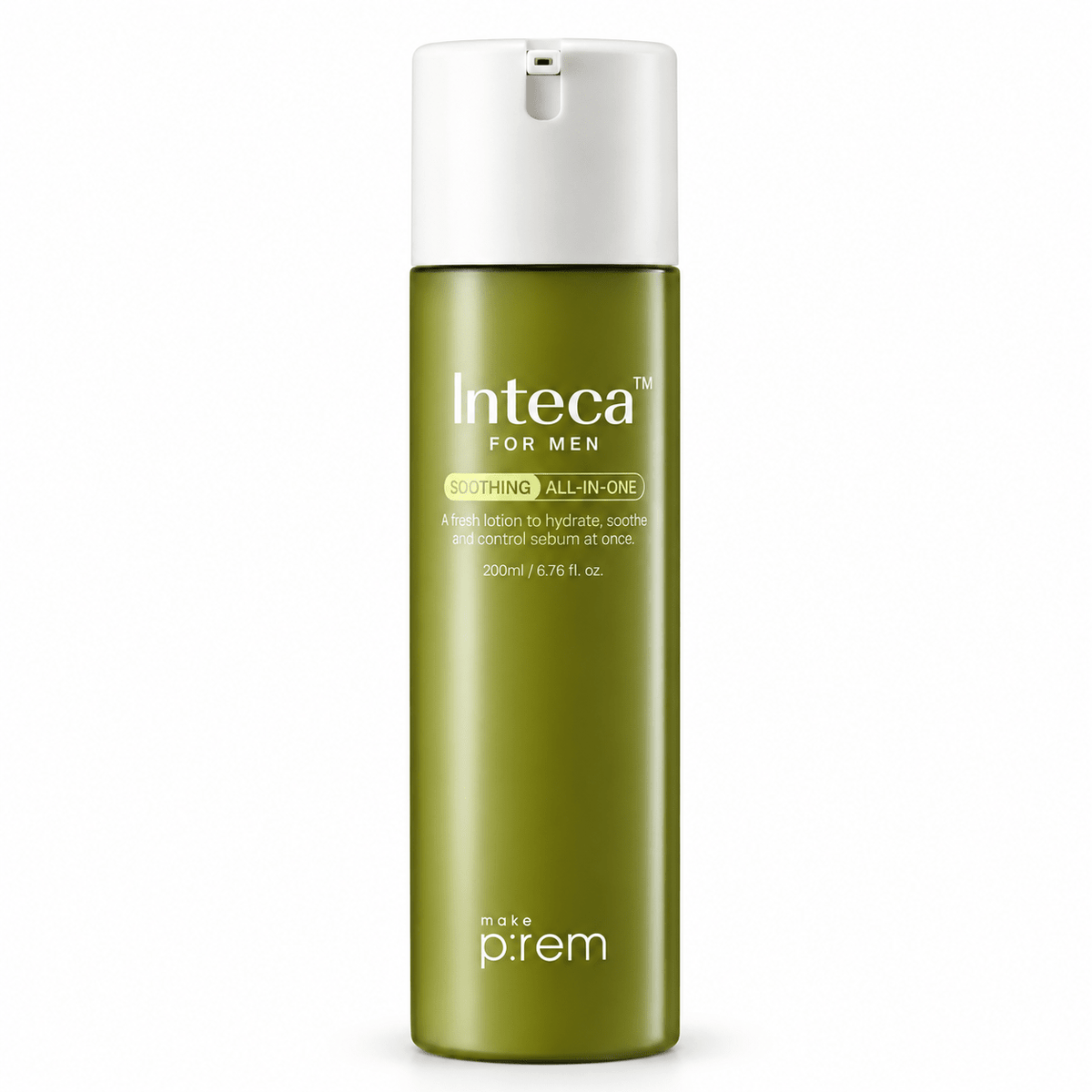 make p:rem Inteca For Men Soothing All-in-One 200mL pump bottle