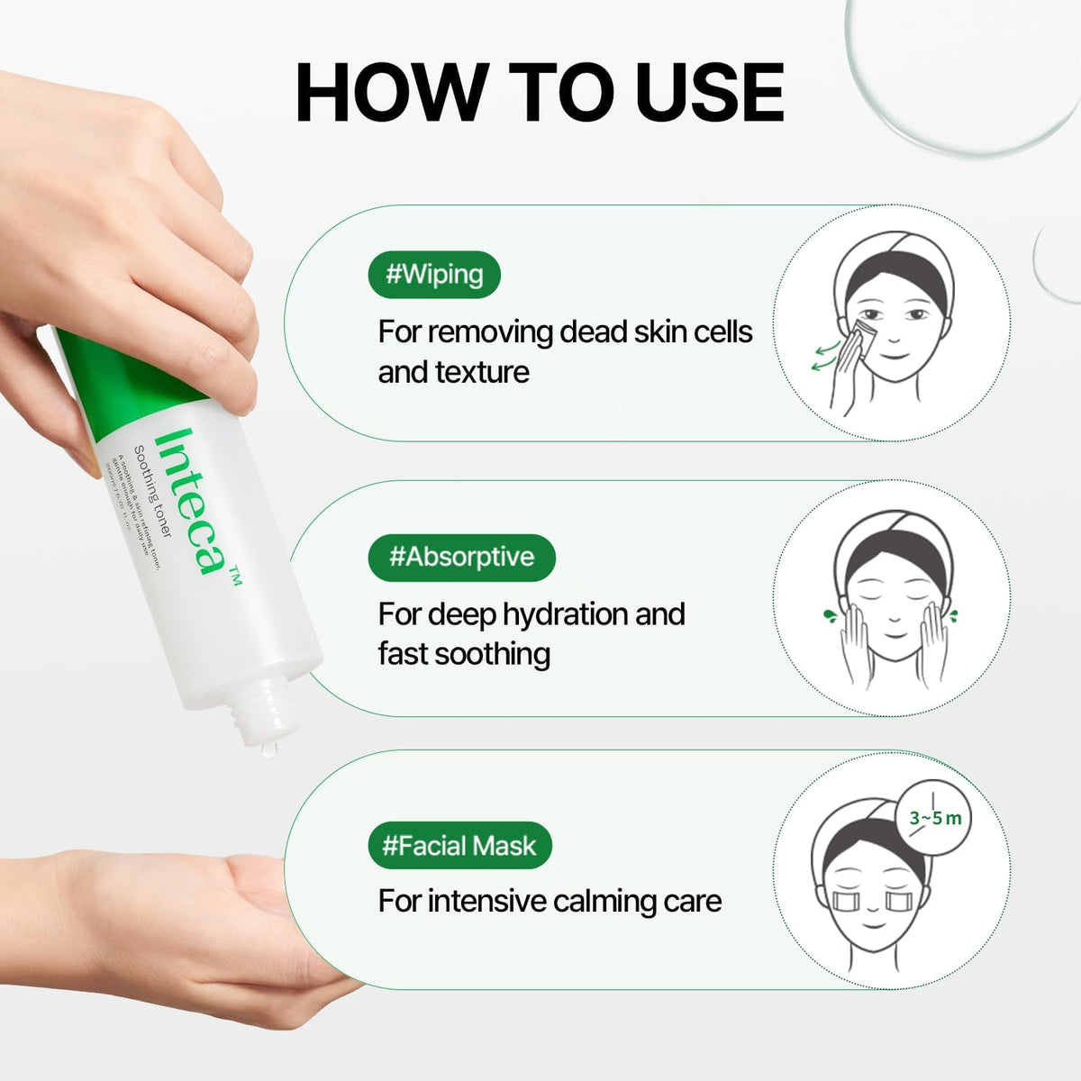make p:rem Inteca Soothing Toner product information and formula details