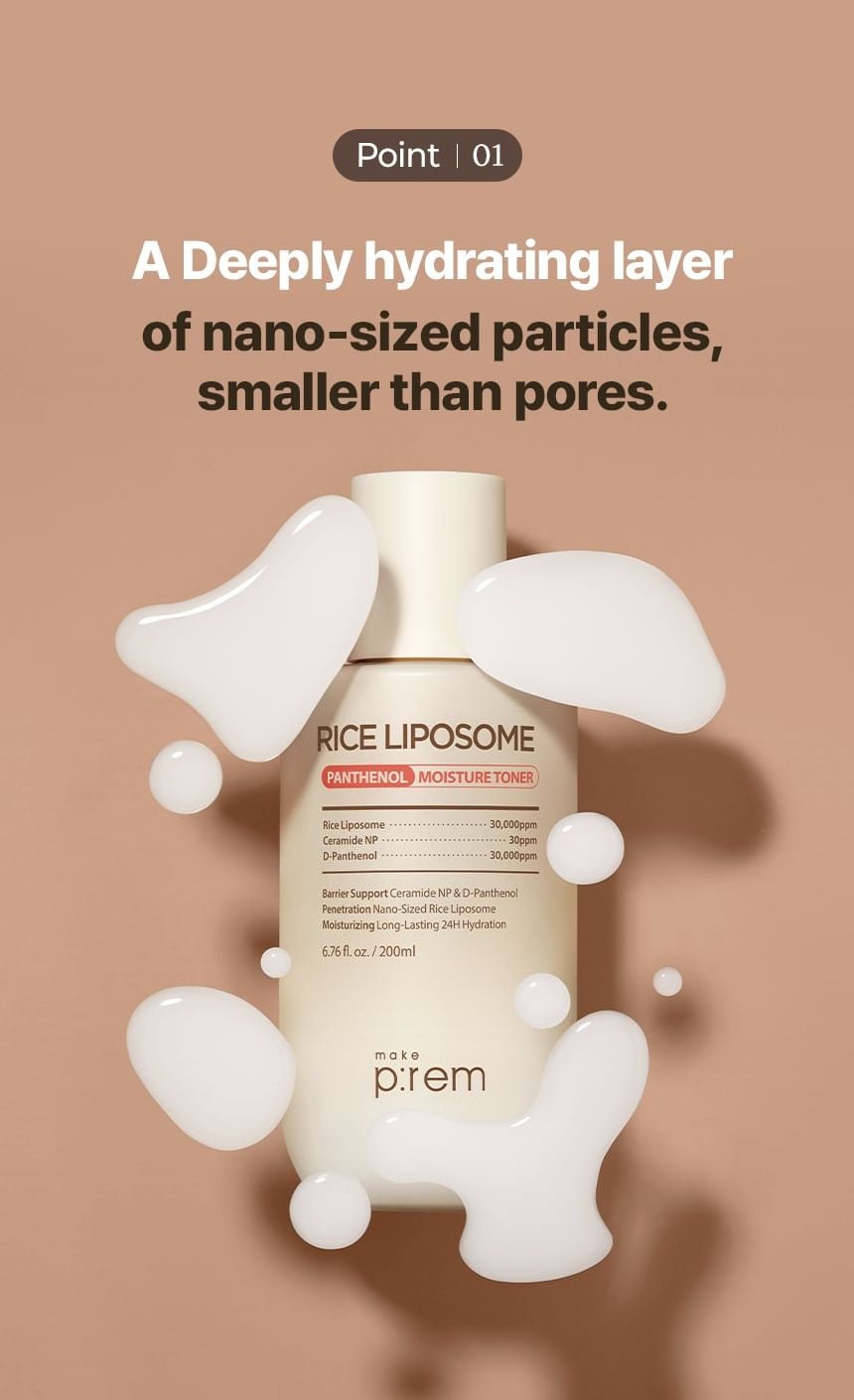 make p:rem Rice Liposome Toner point 1