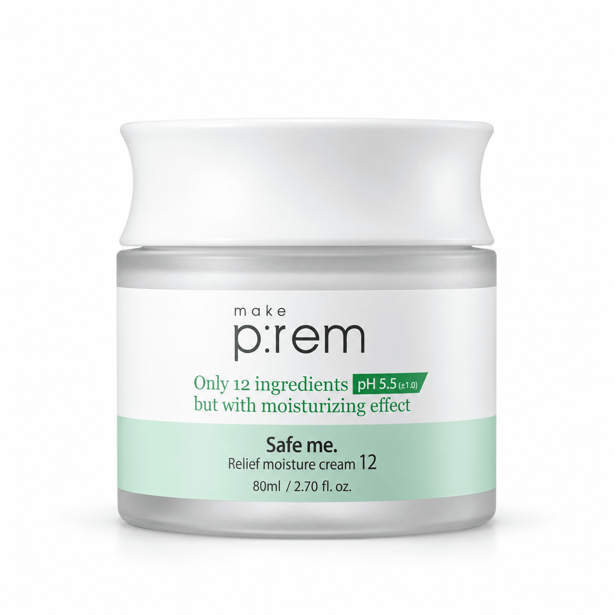 make p:rem Safe Me Relief Moisture Cream 12 80mL jar