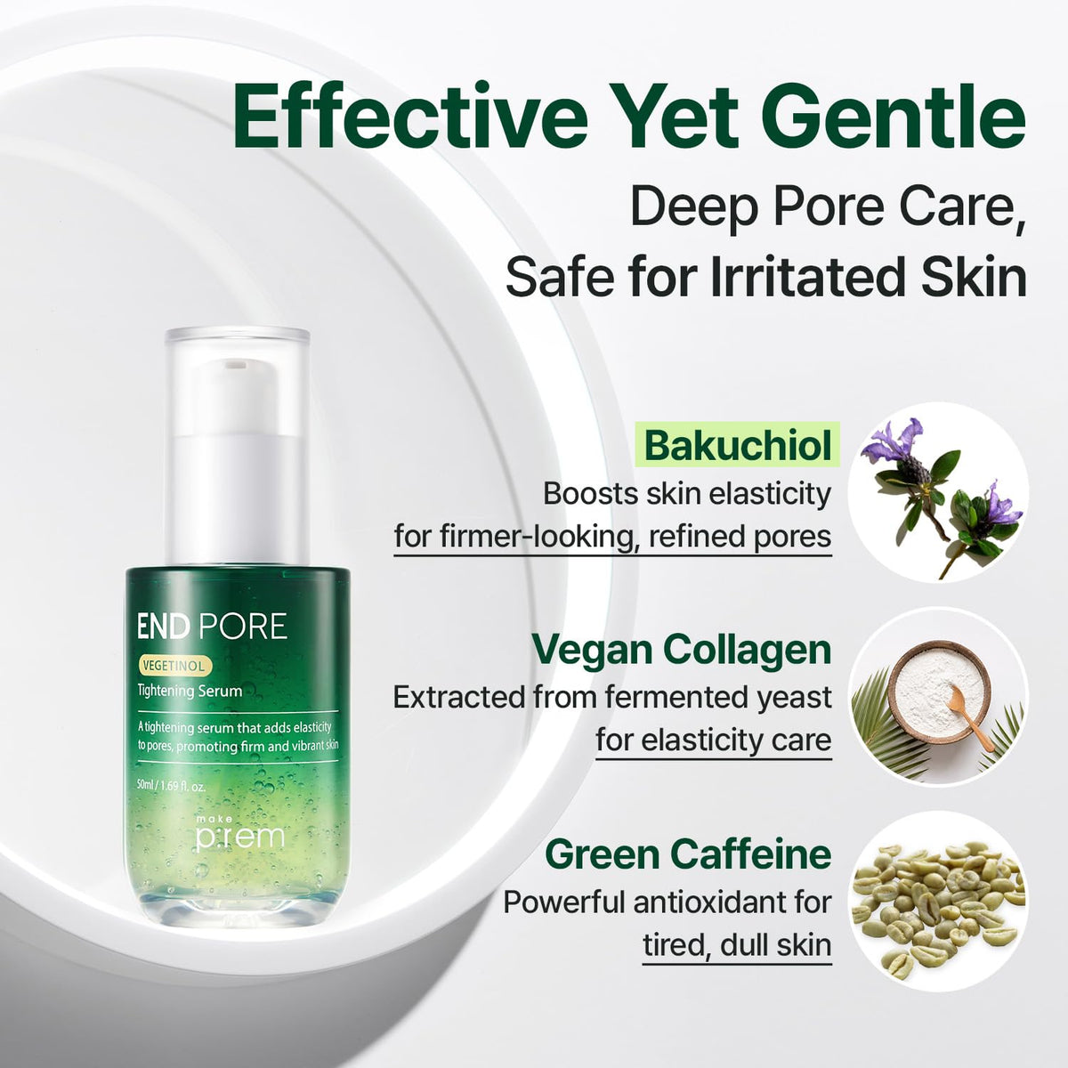 make p:rem End Pore Vegetinol Tightening Serum gallery-2 product information
