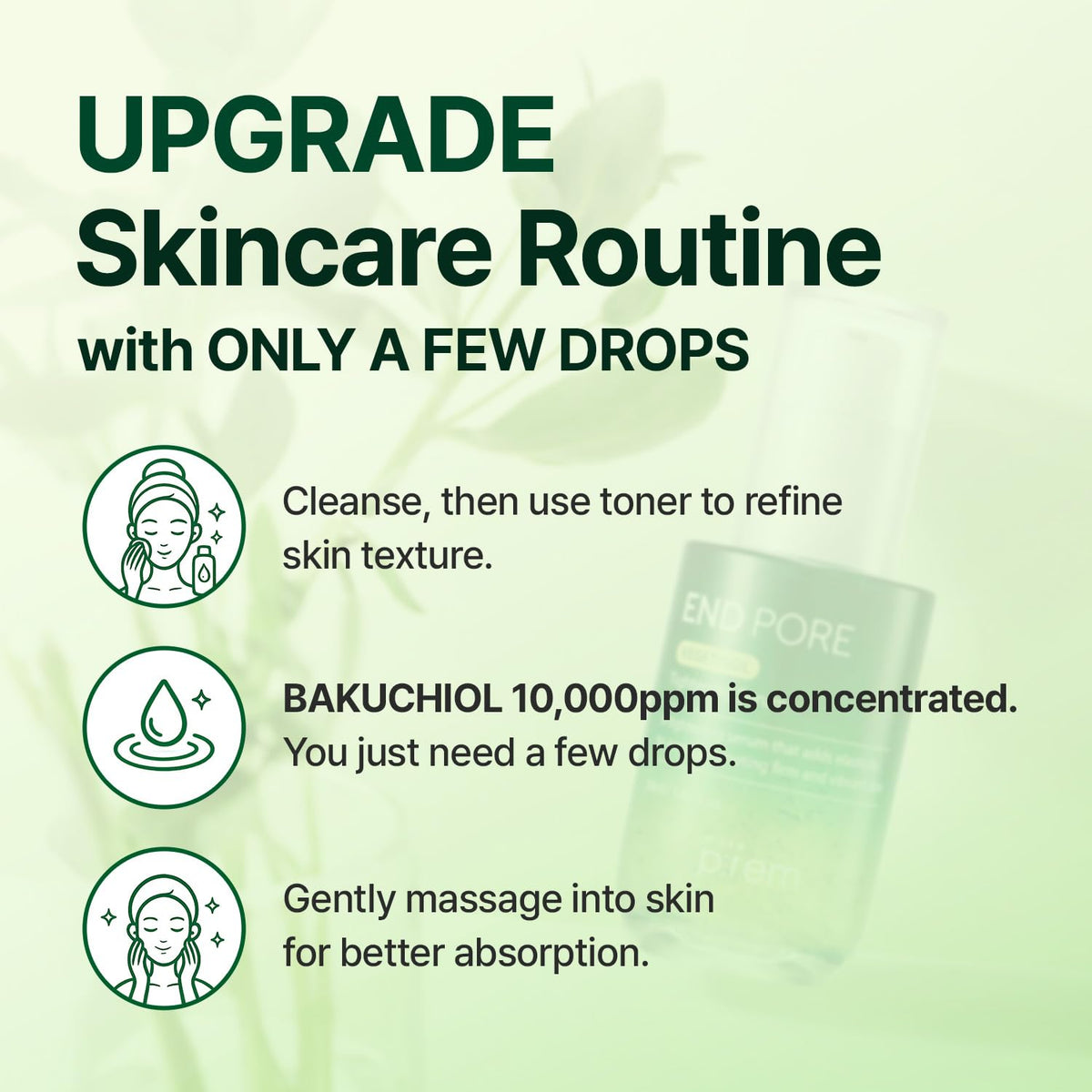 make p:rem End Pore Vegetinol Tightening Serum gallery-7 product information