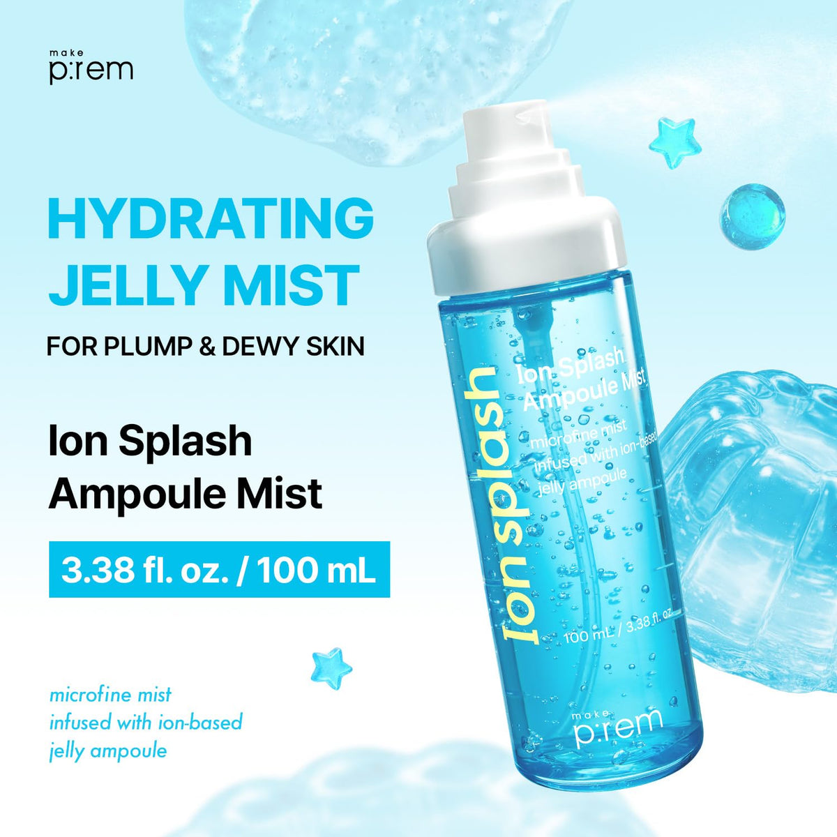make p:rem Ion Splash Ampoule Mist product information gallery-1