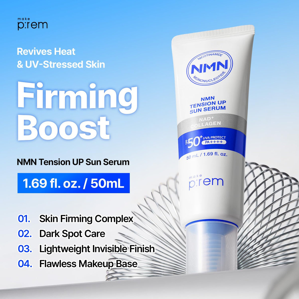 make p:rem NMN Tension Up Sun Serum gallery-1 product information
