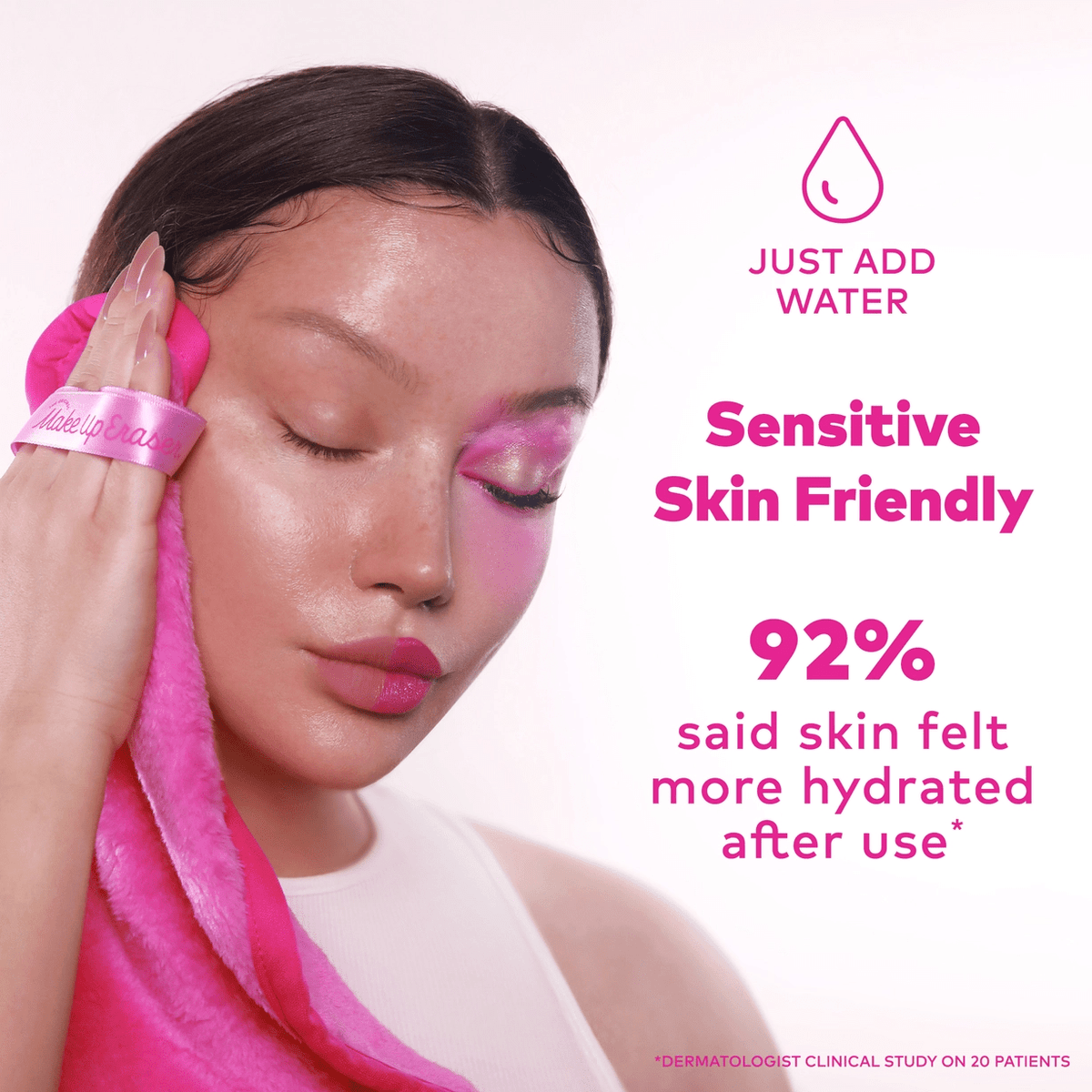 MakeUp Eraser PRO sensitive skin hydration study