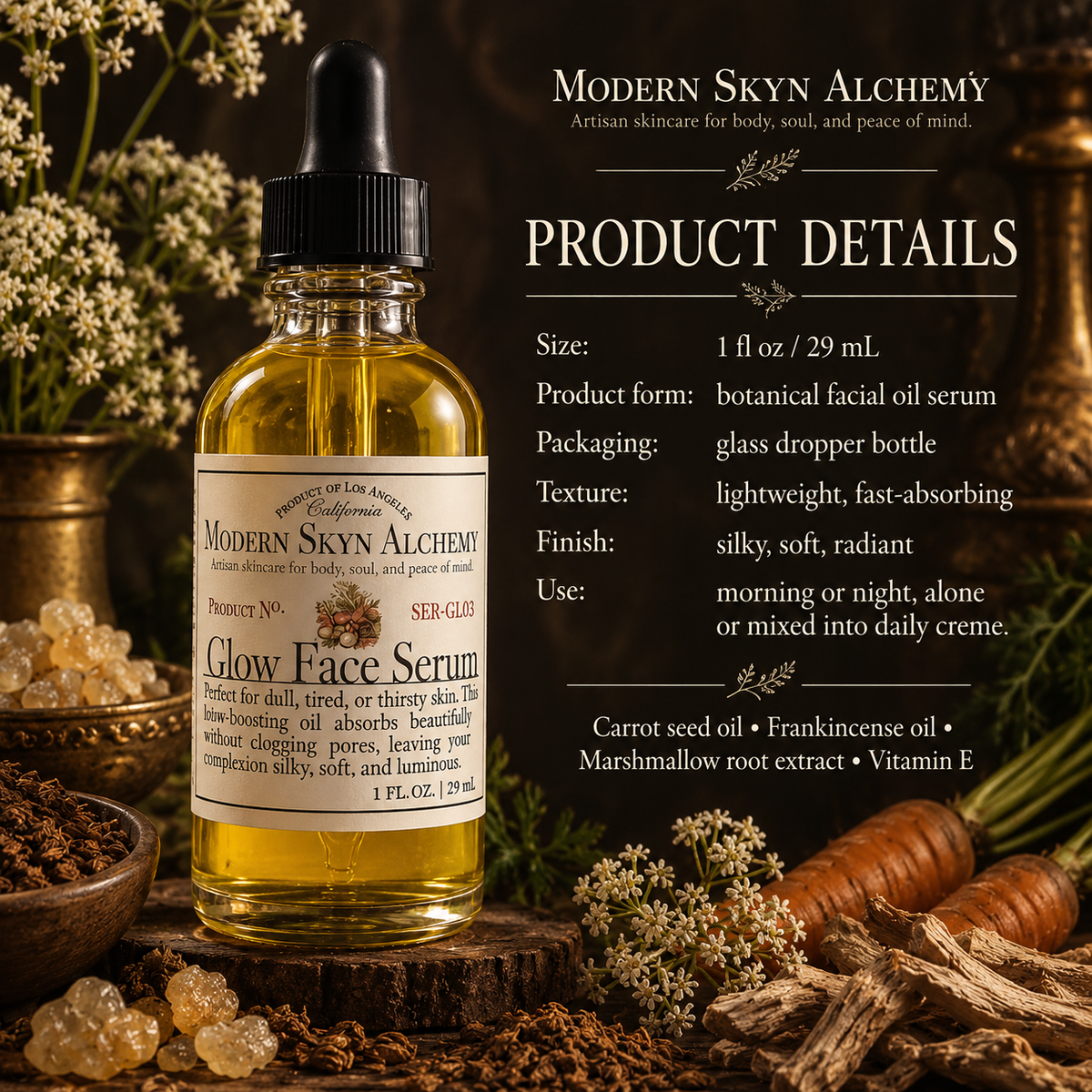 Modern Skyn Alchemy Glow Face Serum product details