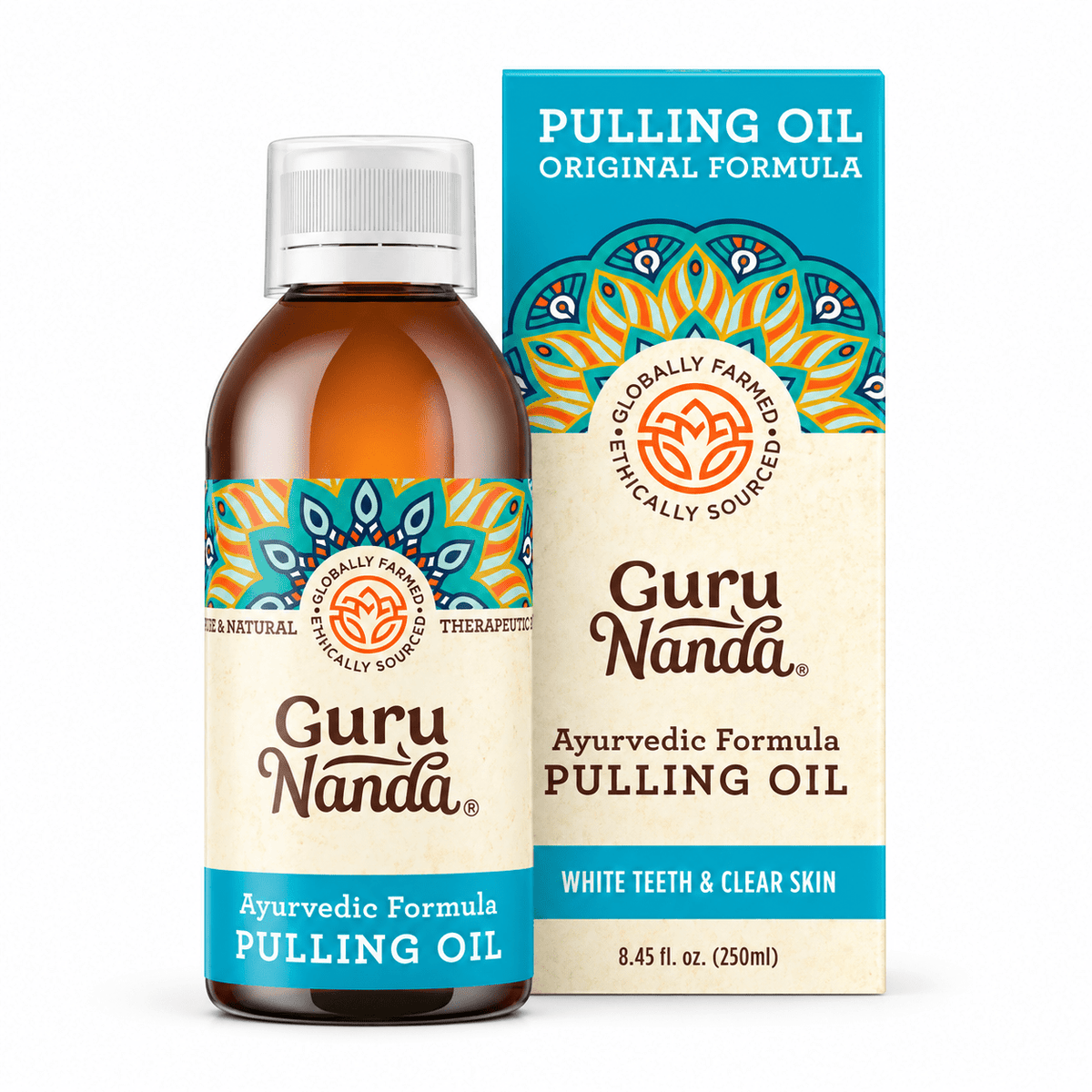 GuruNanda Original Oil Pulling Mouthwash, 8.45 fl oz