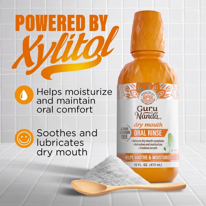 GuruNanda LLC β wholesale Mouthwash β Dry Mouth Oral Rinse, Fresh Mint2